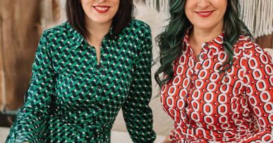 Die zwei Schwestern Olga Geipel und Nelly Rühle