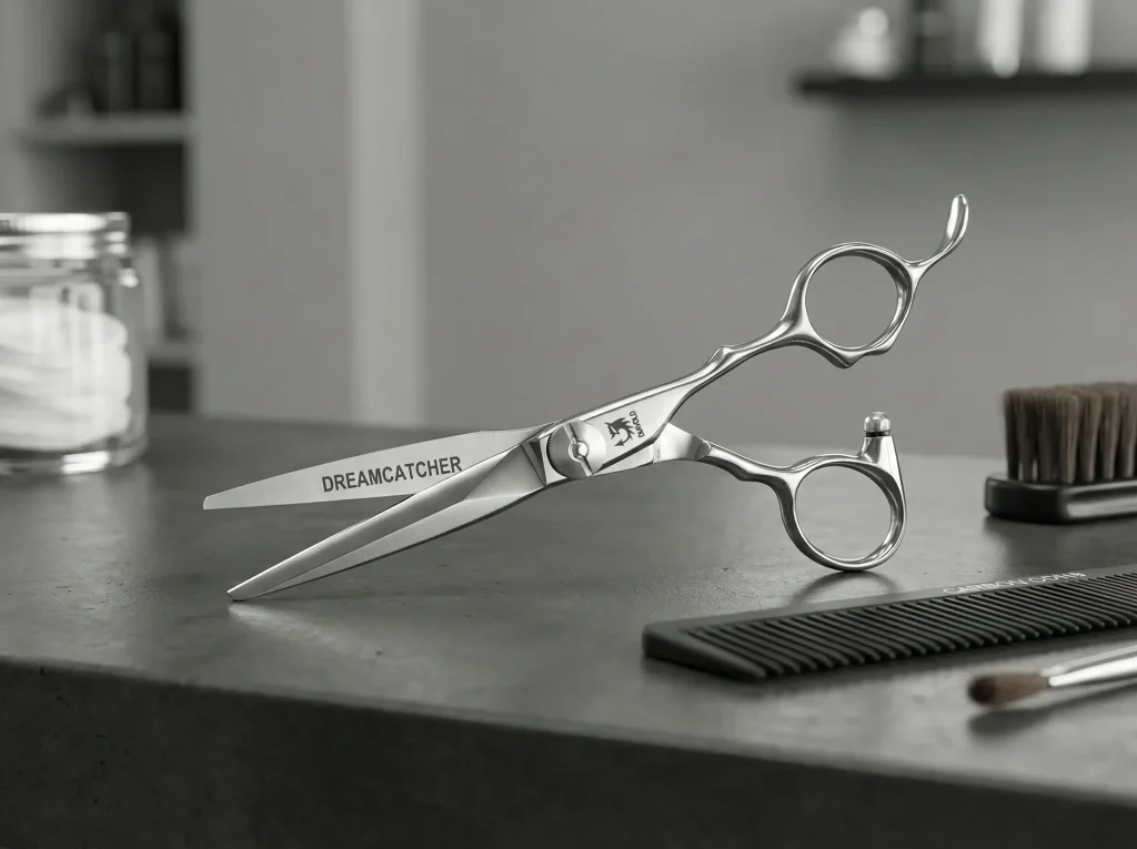 Elegant drapierte Haarschneideschere von Diavolo