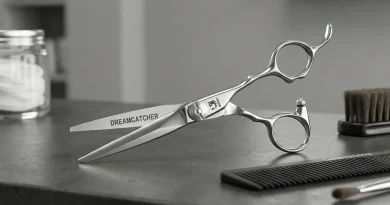 Elegant drapierte Haarschneideschere von Diavolo